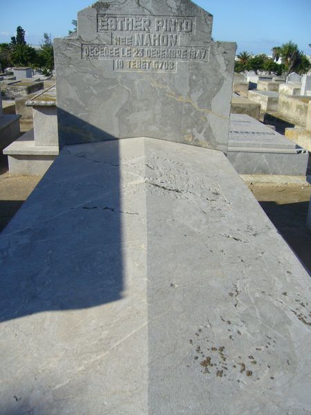 Grabstein von PINTO Esther