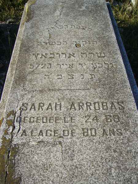 Estela de ARROBAS Sarah