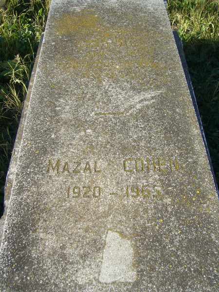 COHEN Mazal 的墓碑