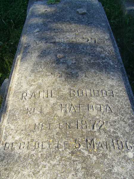 מצבת BOHBOT Rahil