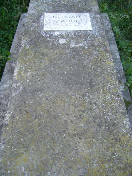 Tombstone of STOUAR Zaoui