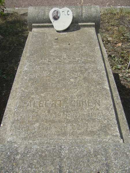 Надгробие COHEN Albert
