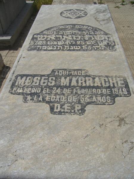 מצבת MARRACHE Moses