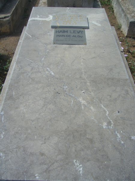 Tombstone of LEVY Haim