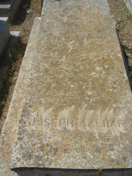 AZERAF Joseph 的墓碑