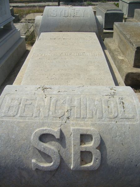 BENCHIMOL Sydney 的墓碑