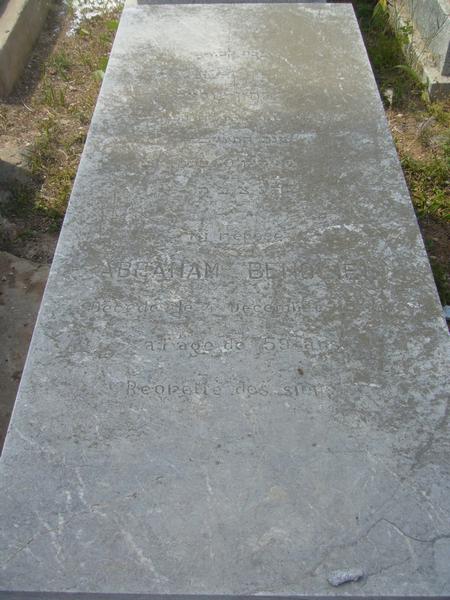 מצבת BENOLIEL Abraham