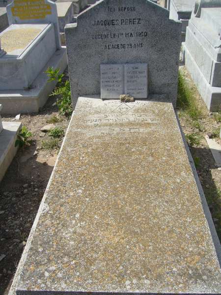 Stèle de PEREZ Jacques