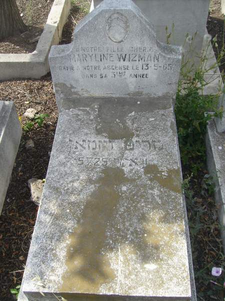 Stèle de WIZMAN Maryline