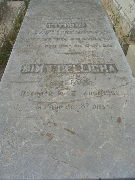 Grabstein von BELLICHA Simy