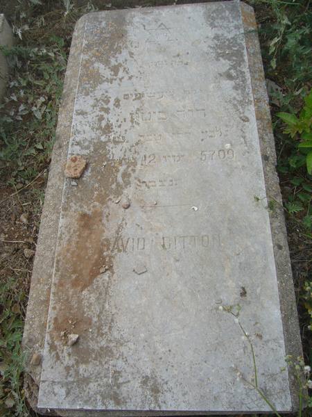 מצבת BITTON David