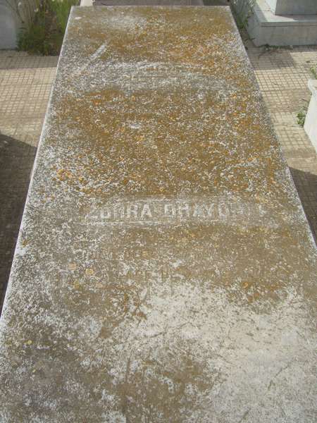 Tombstone of OHAYON Zohra