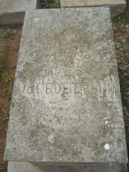 Tombstone of MORYOUSSEF Joseph David