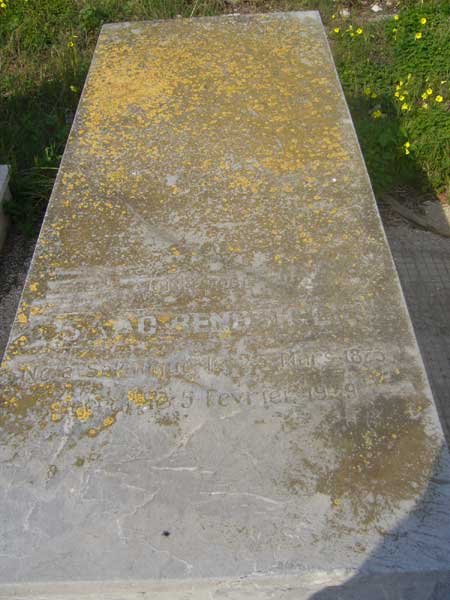Grabstein von BENOSIGLIO Isaac