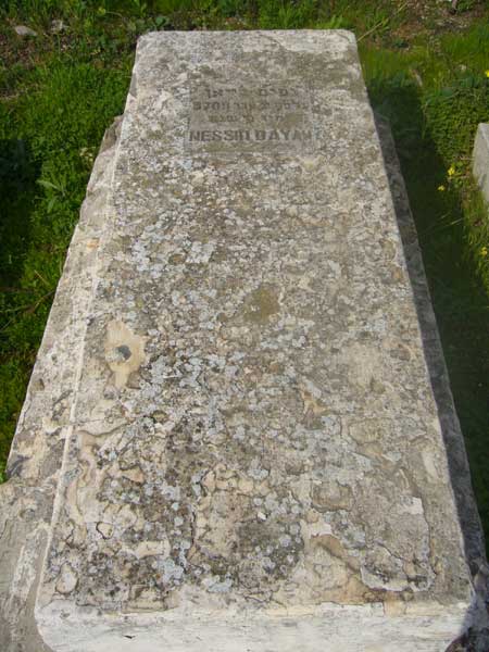 Grabstein von DAYAN Nessim