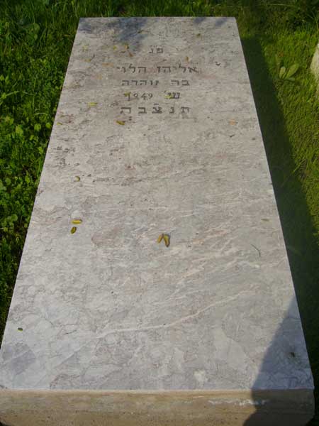 Tombstone of LEVY Eliyahou