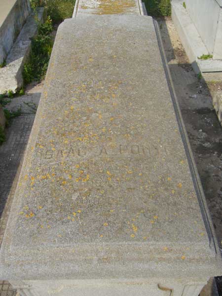Stèle de PONTE Isaac A.