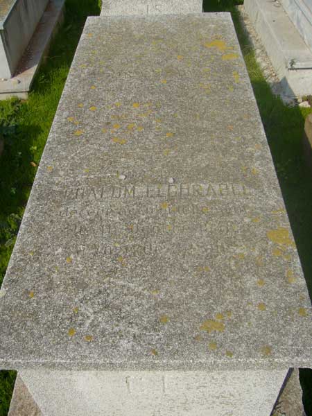 Estela de ELGRABLI Chalom