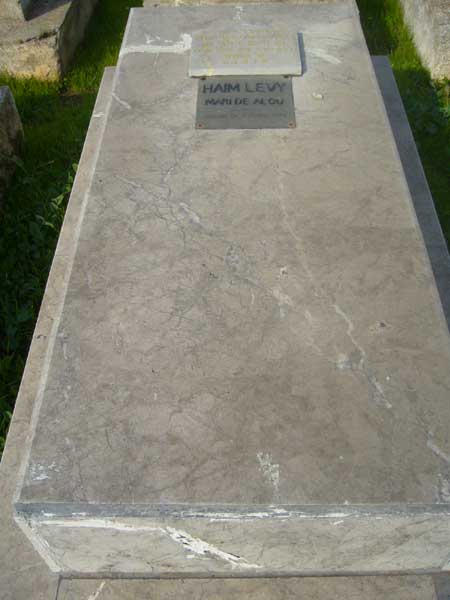 Stèle de LEVY Haim