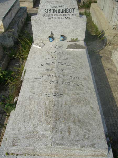 Grabstein von BOHBOT Simon