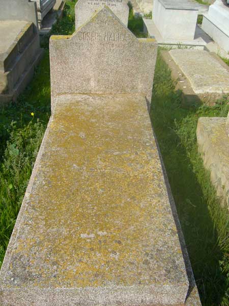 Tombstone of MALKA Joseph