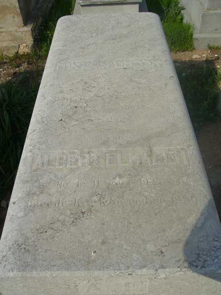 Estela de ELMALEH Albert