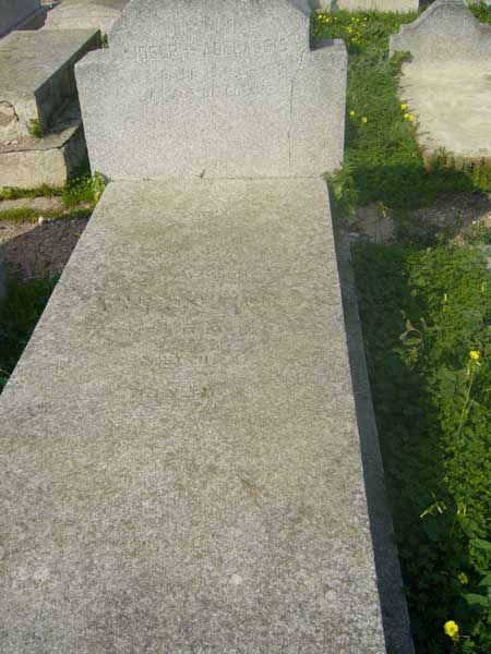מַצֵּבה פון ABECASSIS Joseph