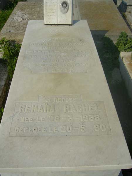 BENAIM Rachel 的墓碑