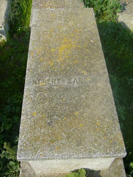 מצבת ZAGURY Albert