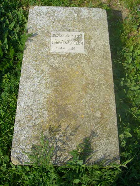 Lápide de AMSELLEM Abner