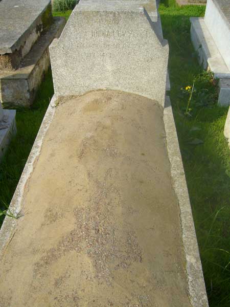 Tombstone of LEVY Hnina