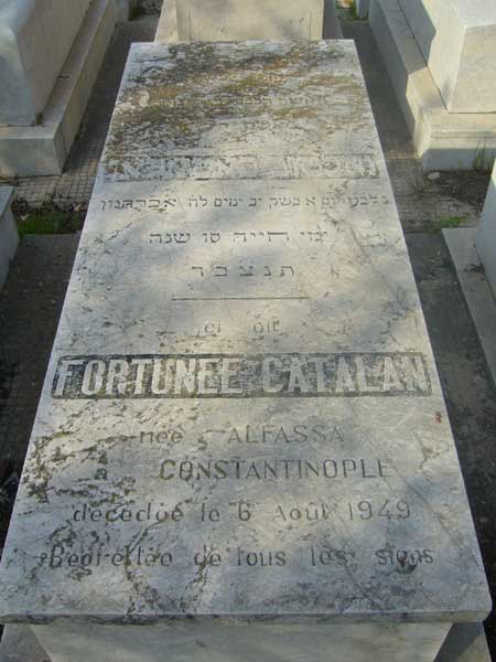 Estela de CATALAN Fortunée