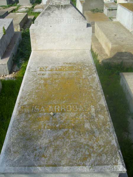 מצבת ARROBAS Isa