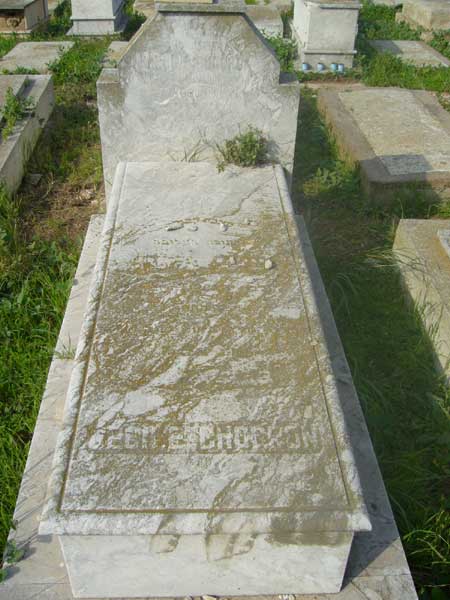Grafsteen van CHOCRON Cécile