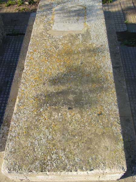 Tombstone of SABONY Ichaya
