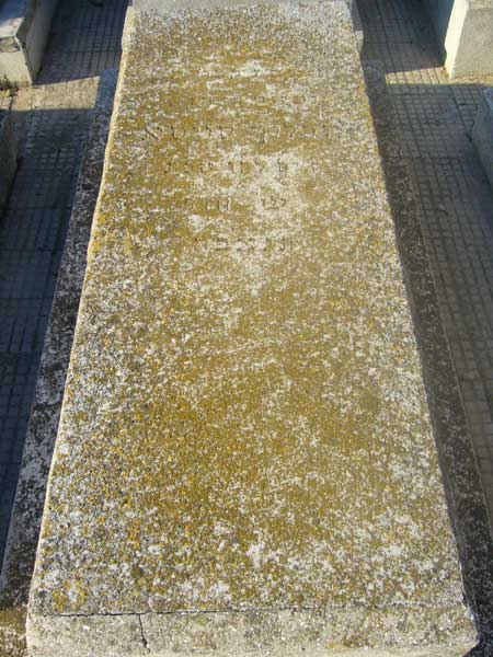 Tombstone of SUISSA Maklouf