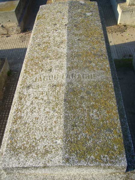 FARACHE Jacob fejfája