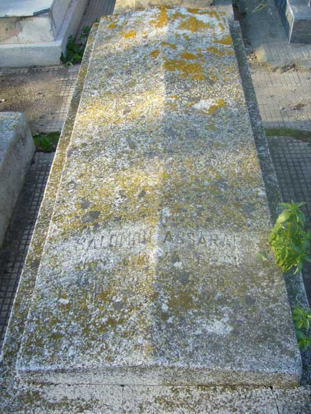 ASSARAF Salomon fejfája