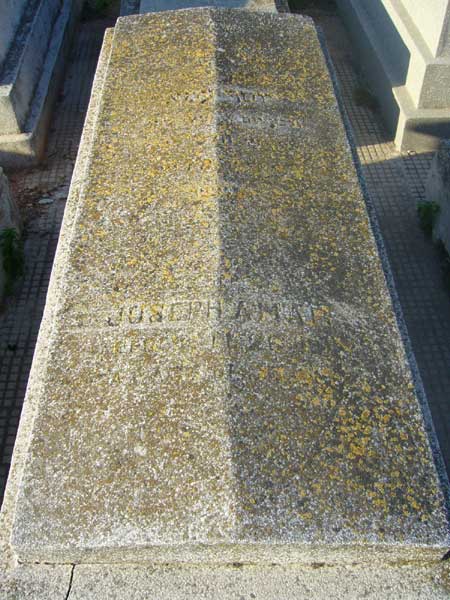 Tombstone of AMAR Joseph