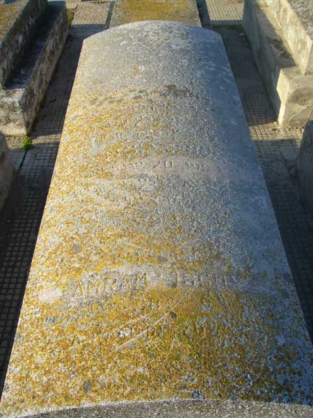 Tombstone of IBGUY Amram