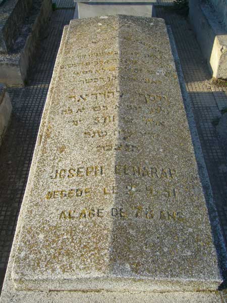 Estela de ELHARAR Joseph