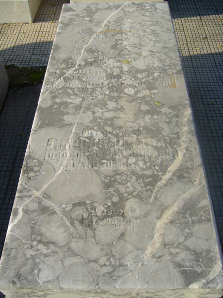 Grabstein von DELMAR Marcos