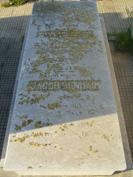 Grabstein von BENHAIM Jacob