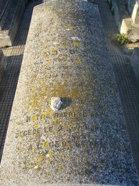 Tombstone of IBGUI Haim