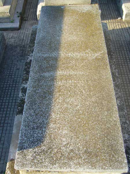 Stèle de ELGRABLY Simon