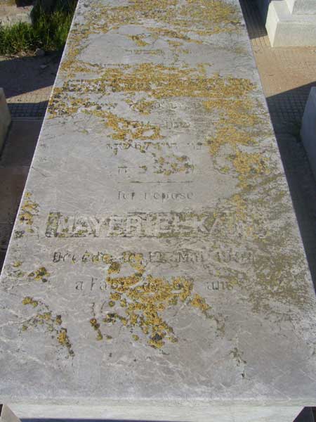 Stèle de ELKAIM Mayer