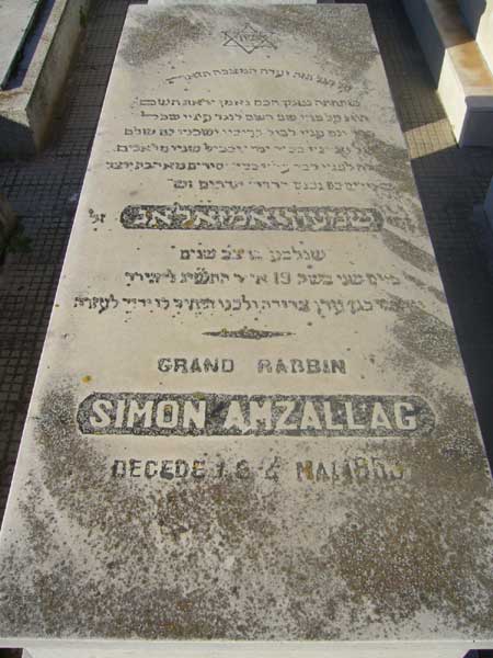AMZALLAG Simon fejfája