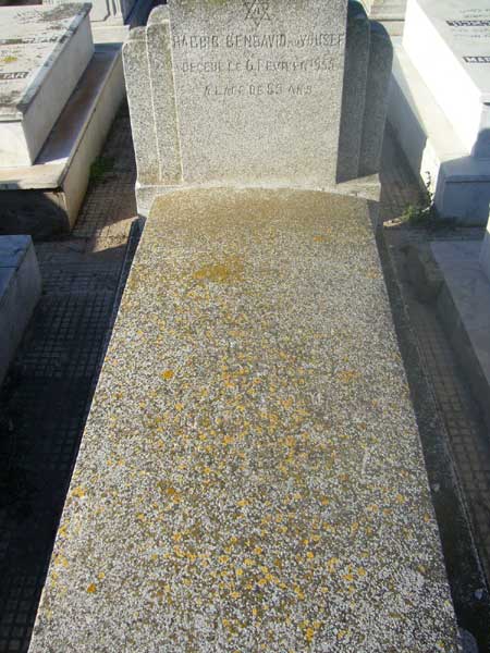 Grabstein von BENDAVID OU YOUSSEF Habbib