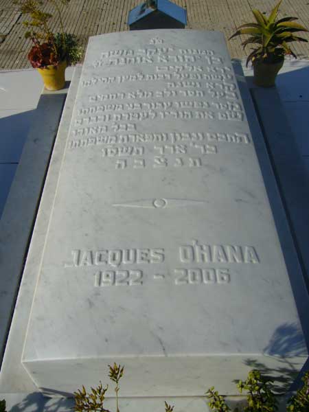 Stèle de OHANA Jacques
