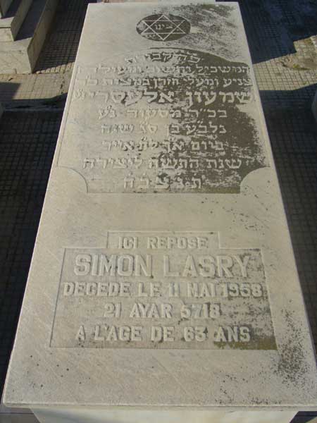 LASRY Simon fejfája
